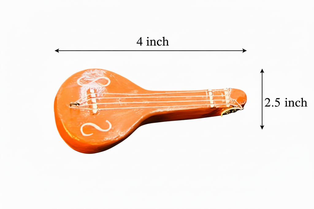 Terracotta Folk Music Decor Set