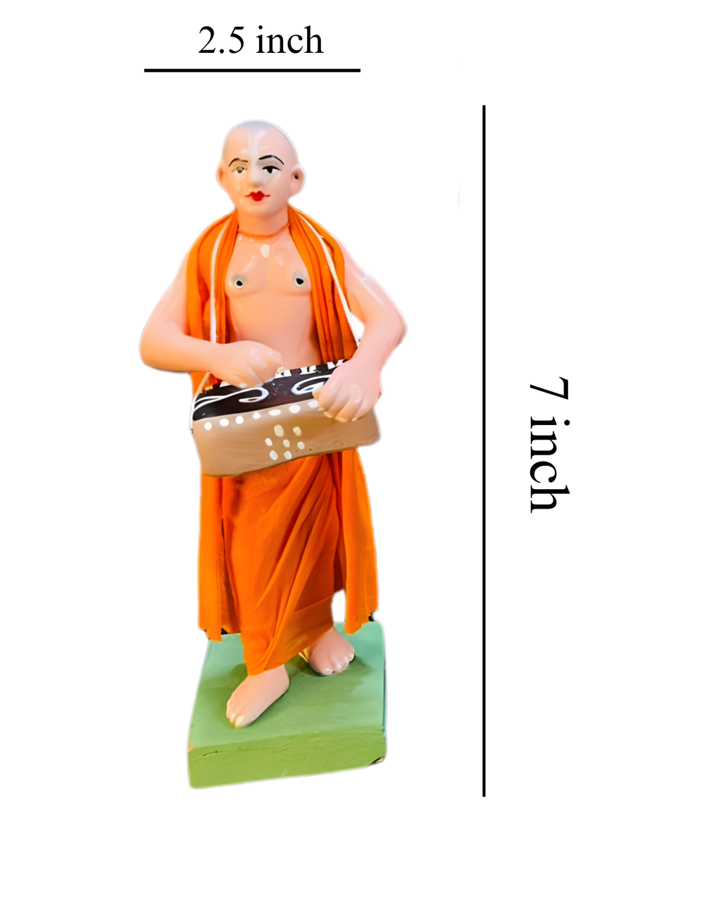 Joyful Vaishnabs of ISKCON – Devotional Human Figurine Set (Set of 4)