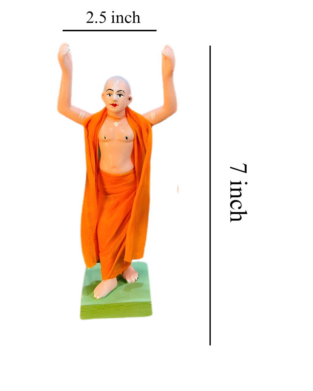 Joyful Vaishnabs of ISKCON – Devotional Human Figurine Set (Set of 4)