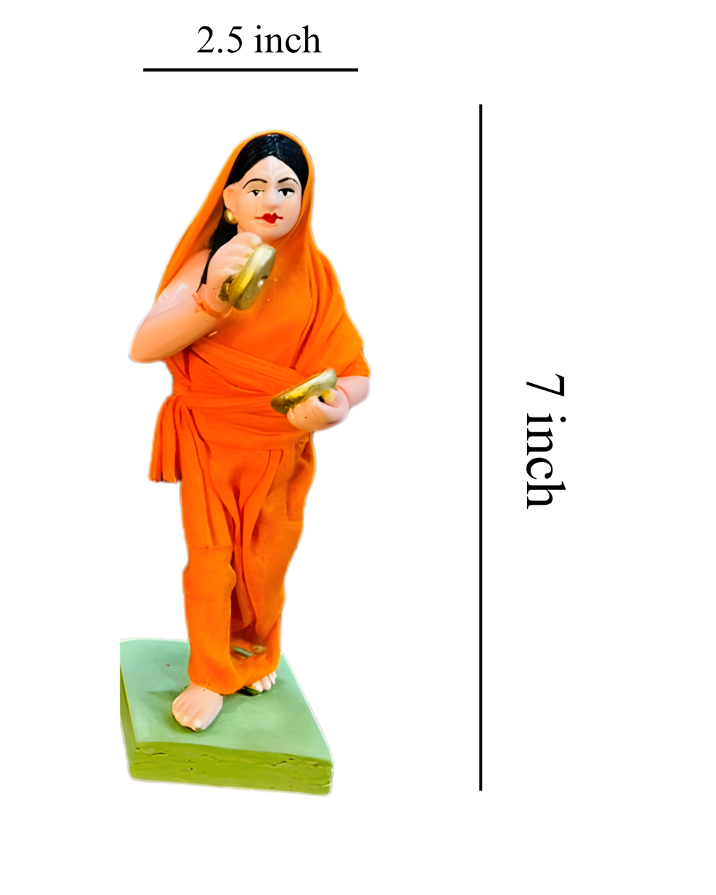 Joyful Vaishnabs of ISKCON – Devotional Human Figurine Set (Set of 4)