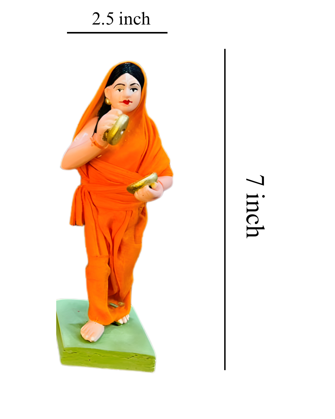 Joyful Vaishnabs of ISKCON – Devotional Human Figurine Set (Set of 4)