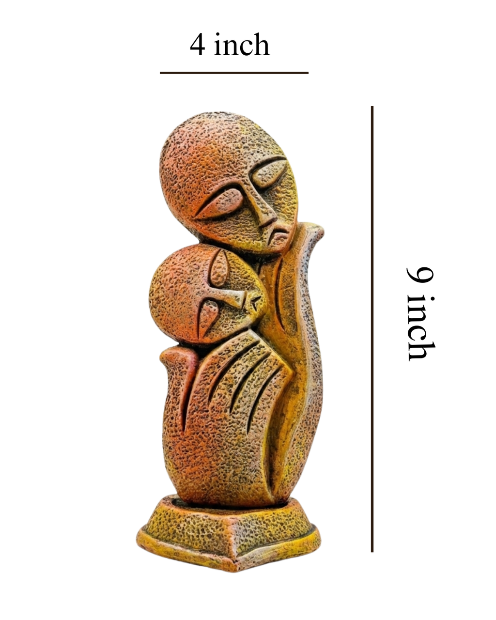 Whispered Bond – Abstract Family Figurine