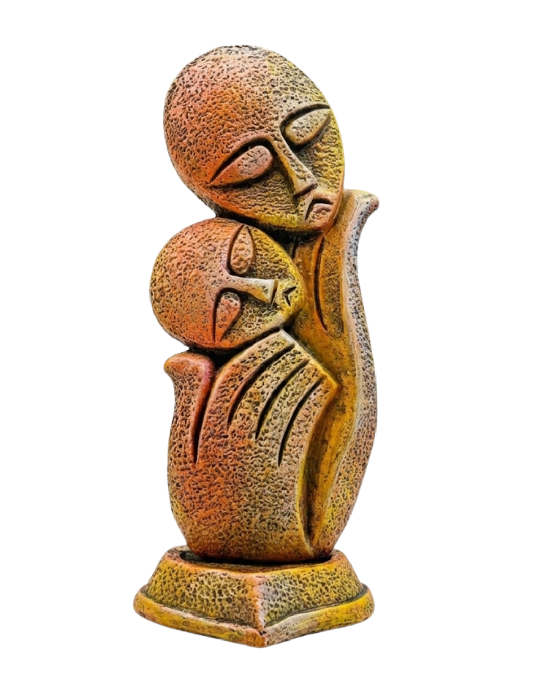 Whispered Bond – Abstract Family Figurine
